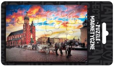 Opakowanie Magnes puzzle Kraków ILP-MAG-PUZZ-KRA-01
