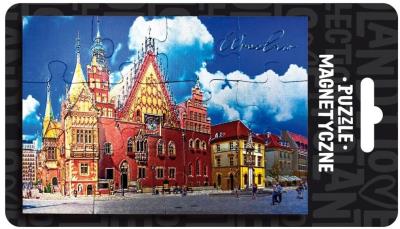 Opakowanie Magnes puzzle Wrocław ILP-MAG-PUZZ-WR-02