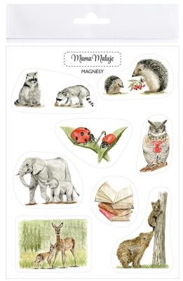 Magnesy Jak dobrze, że jesteś 1. Wydawca: Mama Maluje. SmakLiter.pl Opakowanie Magnesy Jak dobrze, że jesteś 1