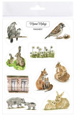 Magnesy Jak dobrze, że jesteś 2. Wydawca: Mama Maluje. SmakLiter.pl Opakowanie Magnesy Jak dobrze, że jesteś 2