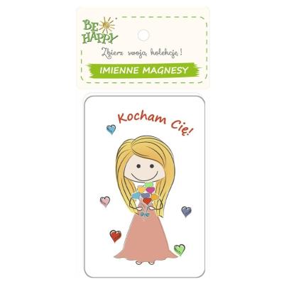 Opakowanie Magnesy  Kocham Cię!