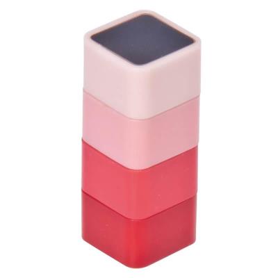 Opakowanie Magnesy na tablicę odcienie różowego 4szt