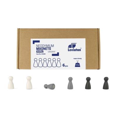 Opakowanie Magnesy neodymowe Bowling gradient 6szt LEVIATAN