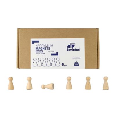 Opakowanie Magnesy neodymowe Bowling neutral 6szt LEVIATAN