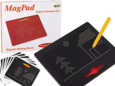 Opakowanie Magnetyczna tablica kulki i szalbony czarna 714el