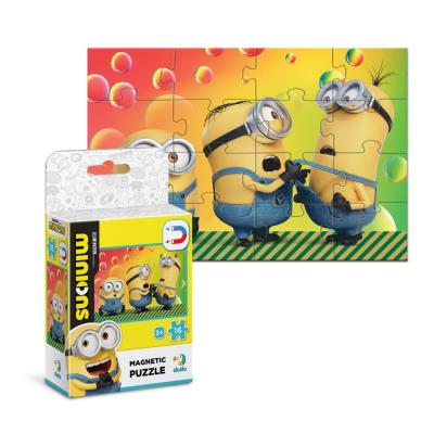 Magnetyczne puzzle Minionki. Wydawca: Dodo. SmakLiter.pl Opakowanie Magnetyczne puzzle Minionki