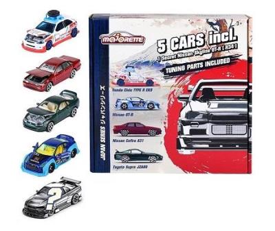 Majorette Bonus pak Japan series. Wydawca: Majorette. SmakLiter.pl Opakowanie Majorette Bonus pak Japan series