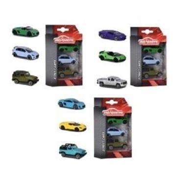 Majorette Pojazdy uliczne 3szt mix. Wydawca: Majorette. SmakLiter.pl Opakowanie Majorette Pojazdy uliczne 3szt mix