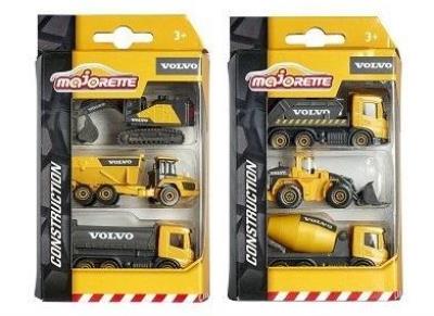 Majorette Pojazdy Volvo 3 szt mix. Wydawca: Majorette. SmakLiter.pl Opakowanie Majorette Pojazdy Volvo 3 szt mix