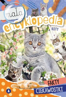Mała encyklopedia. Koty. Autor: Wioleta Żyłowska. SmakLiter.pl Okładka książki Mała encyklopedia. Koty