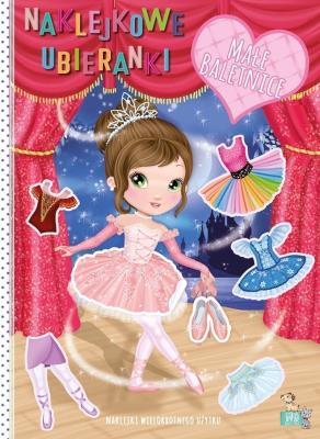 Okładka książki Małe baletnice. Naklejkowe ubieranki