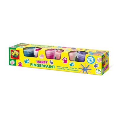Malowanie palcami 4 kolory. Wydawca: SES Creative. SmakLiter.pl Opakowanie Malowanie palcami 4 kolory