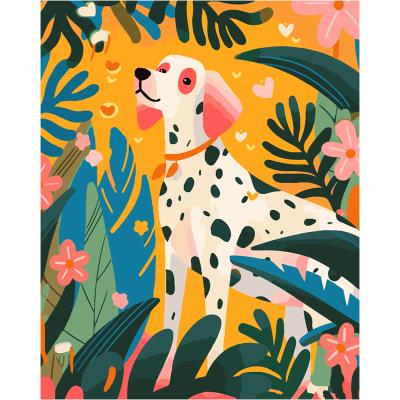 Opakowanie Malowanie po numerach 40x50 Dalmatyńczyk