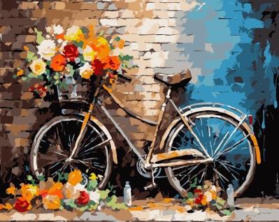 Opakowanie Malowanie po numerach 40x50 Rower