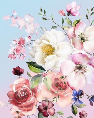 Opakowanie Malowanie po numerach - 40x50cm Kwiaty