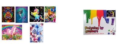 Malowanie po numerach 40x50cm MIX. Wydawca: Ziemia Obiecana. SmakLiter.pl Opakowanie Malowanie po numerach 40x50cm MIX