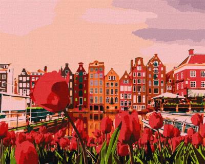 Opakowanie Malowanie po numerach - Amsterdam 40x50cm