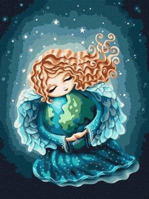 Opakowanie Malowanie po numerach - Anioł ziemi 30x40cm