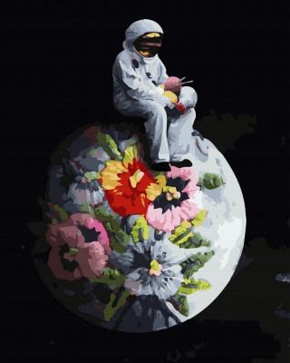 Opakowanie Malowanie po numerach Astronauta na Księżycu