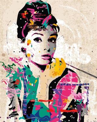 Opakowanie Malowanie po numerach - Audrey 40x50cm