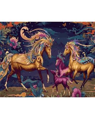 Opakowanie Malowanie po numerach - Bajeczne konie 40x50cm
