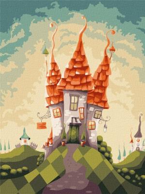 Opakowanie Malowanie po numerach - Bajeczny domek 30x40cm