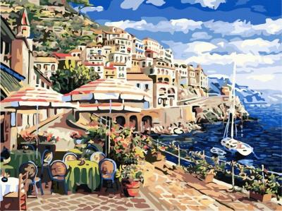 Opakowanie Malowanie po numerach Bajkowe miasto