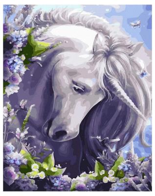 Opakowanie Malowanie po numerach - Bajkowy jednorożec 40x50cm