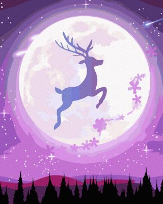 Opakowanie Malowanie po numerach - Bajkowy jeleń 40x50cm