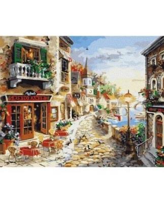 Opakowanie Malowanie po numerach - Bulwar Nadmorski 40x50cm