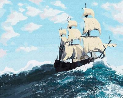 Opakowanie Malowanie po numerach - Burzliwe fale 40x50