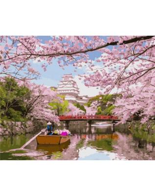 Opakowanie Malowanie po numerach - Chińska sakura 40x50