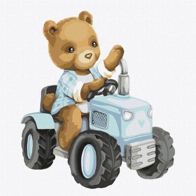 Opakowanie Malowanie po numerach - Ciężko pracujący 3030cm