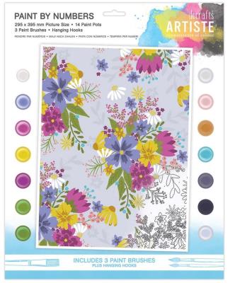 Opakowanie Malowanie po numerach - Crowded Florals