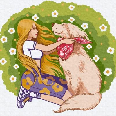 Opakowanie Malowanie po numerach - Czarujący puszysty...