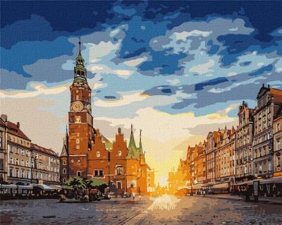 Opakowanie Malowanie po numerach - Czarujący Wrocław 40x50cm