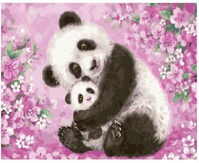 Opakowanie Malowanie po numerach - Czułość mamy 40x50cm