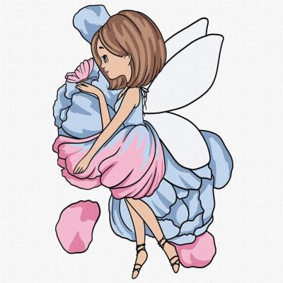 Opakowanie Malowanie po numerach - Delikatna czarownica Kids