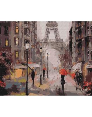 Opakowanie Malowanie po numerach - Deszczowy poranek 40x50cm