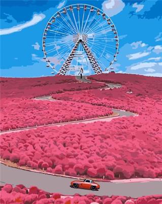 Opakowanie Malowanie po numerach - Diabelski młyn 40x50cm