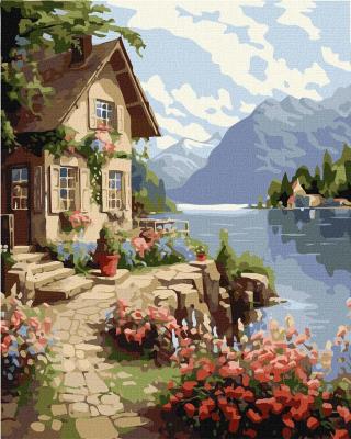 Opakowanie Malowanie po numerach - Domek ogrodnika 40x50cm