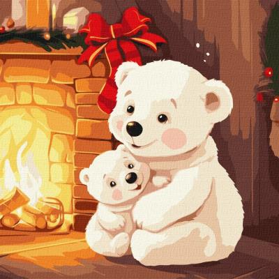 Opakowanie Malowanie po numerach - Domowe ciepło 40x40cm