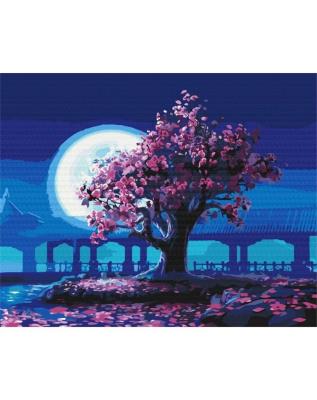 Opakowanie Malowanie po numerach - Drzewo wiśni 40x50cm