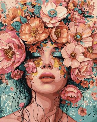 Opakowanie Malowanie po numerach - Dziewczyna 40x50cm