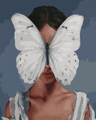 Opakowanie Malowanie po numerach  Dziewczyna-motyl