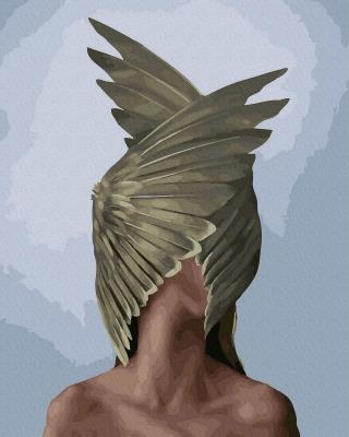 Opakowanie Malowanie po numerach Dziewczyna z orłem