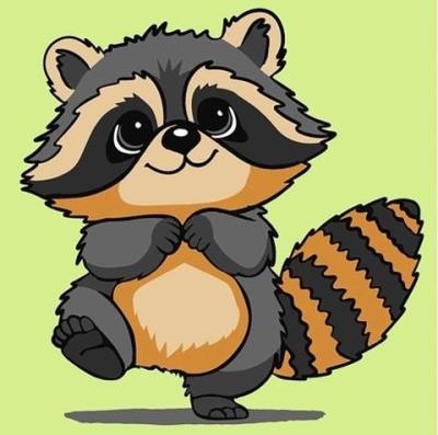 Opakowanie Malowanie po numerach - Enotik 25x25cm