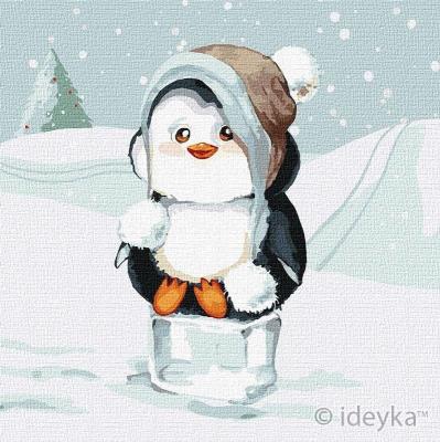 Malowanie po numerach - Epoka lodowcowa 25x25cm. Wydawca: Ideyka. SmakLiter.pl Opakowanie Malowanie po numerach - Epoka lodowcowa 25x25cm