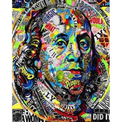 Opakowanie Malowanie po numerach - Franklin 40x50cm