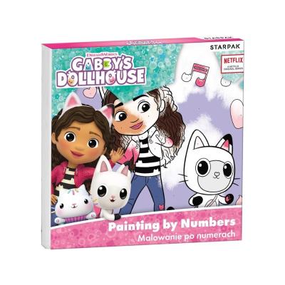 Opakowanie Malowanie po numerach Gabby's Dollhouse 20x20cm